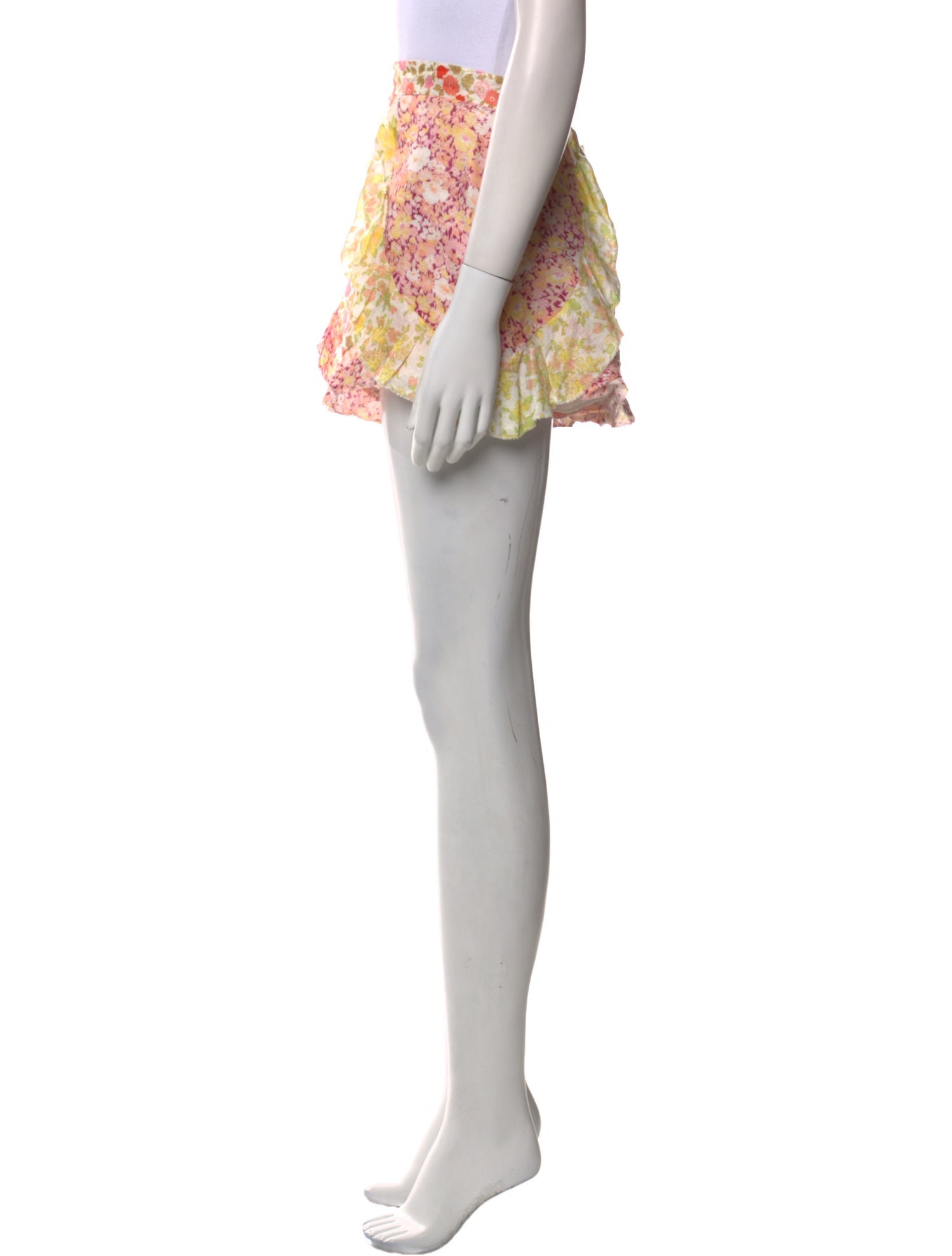 Zimmermann Linen Mini Shorts