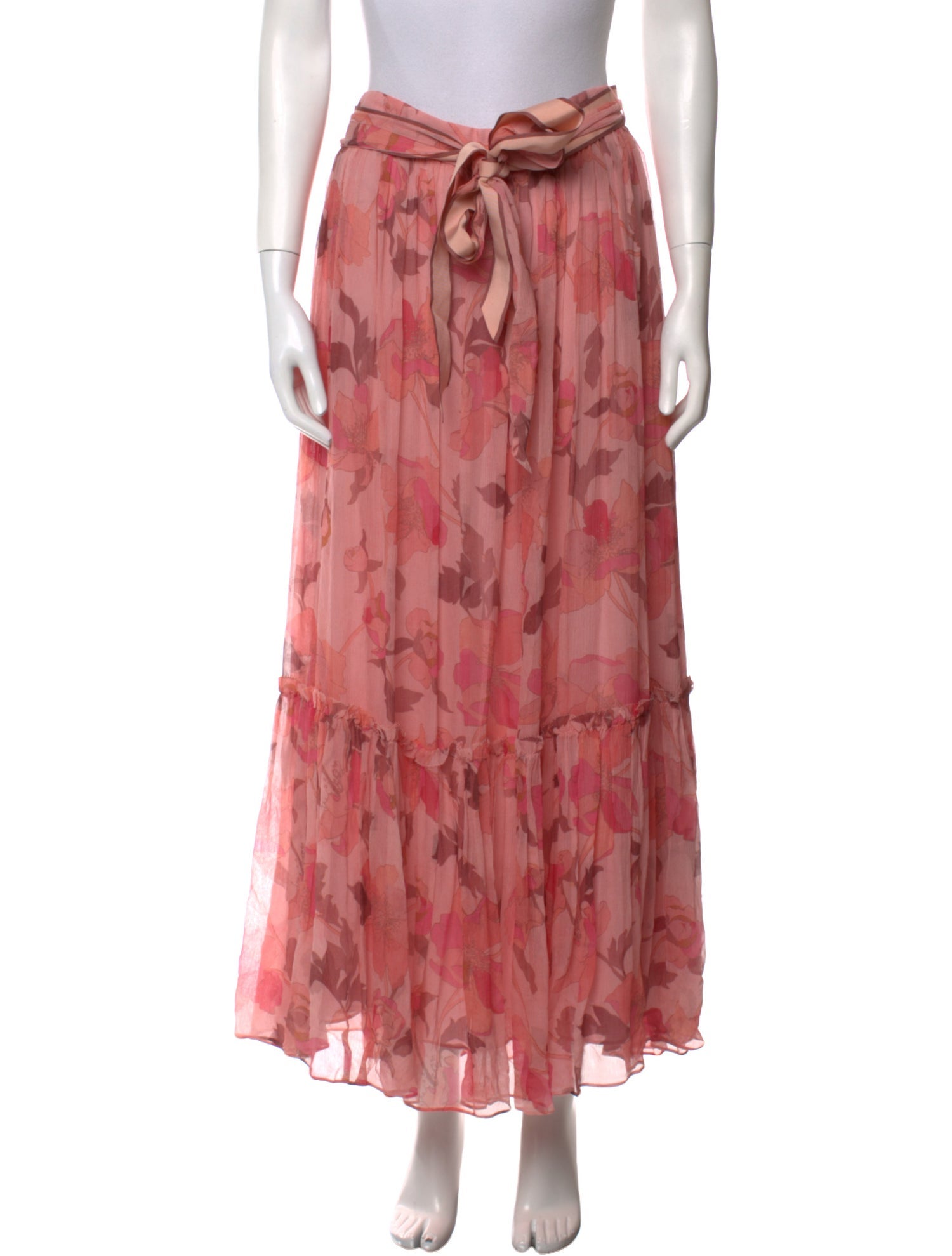 Zimmermann Silk Midi Length Skirt