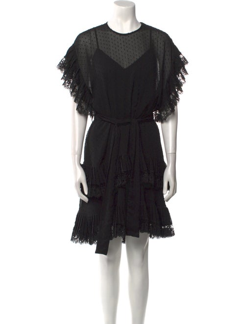 Zimmermann Crew Neck Knee-Length Dress
