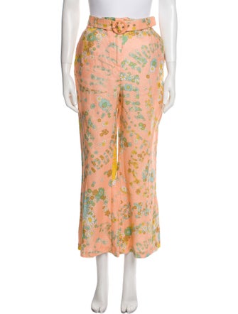 Zimmermann Linen Wide Leg Pants