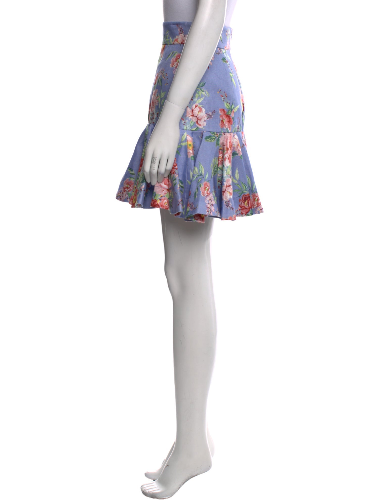 Zimmermann Linen Mini Skirt