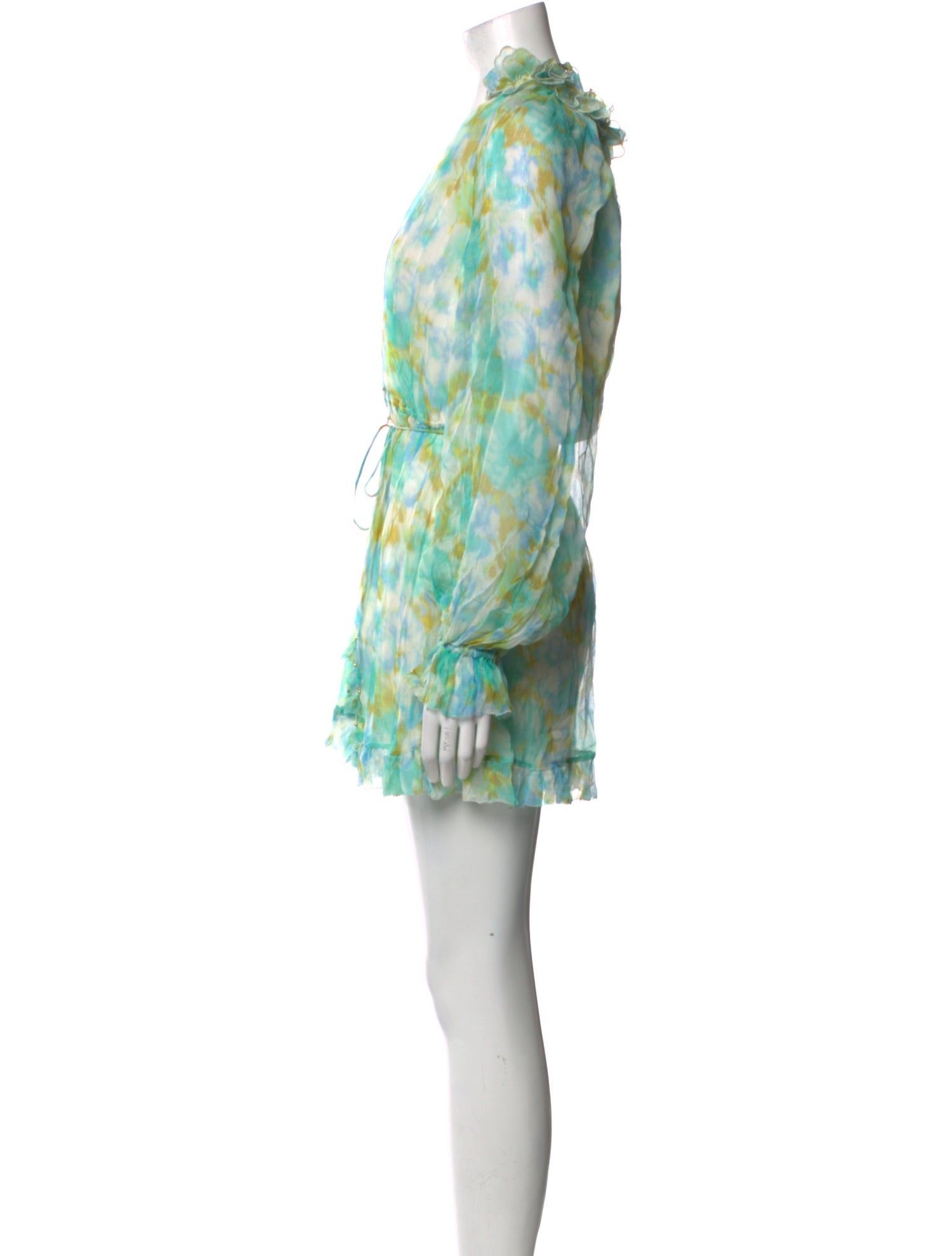 Zimmermann Silk Printed Romper