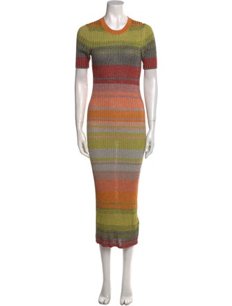 Zimmermann Striped Long Dress