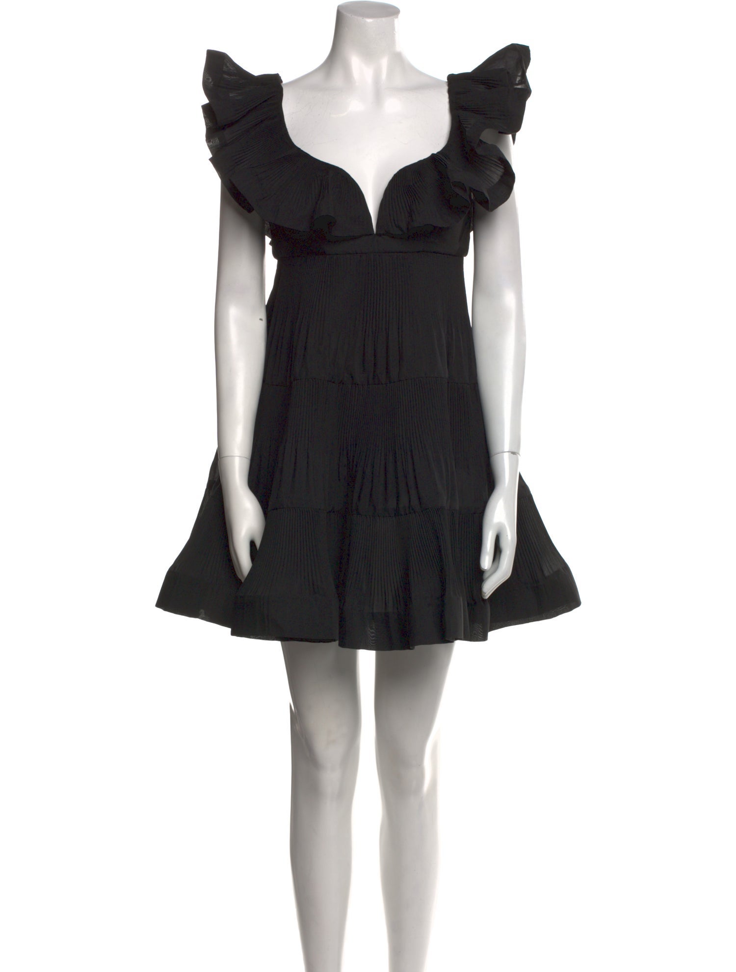 Zimmermann V-Neck Mini Dress