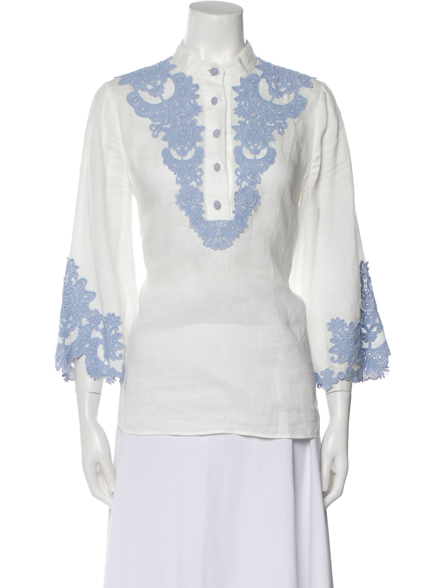 Zimmermann Linen Printed Tunic