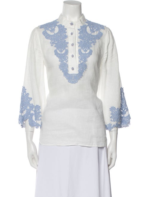 Zimmermann Linen Printed Tunic