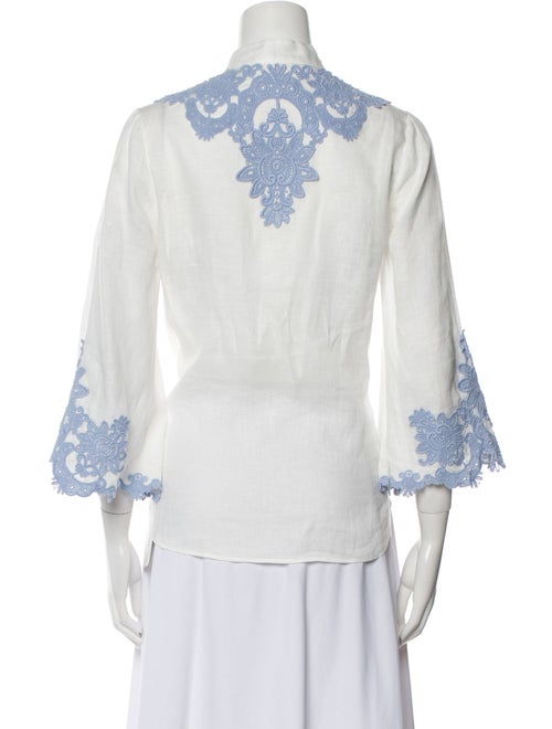 Zimmermann Linen Printed Tunic