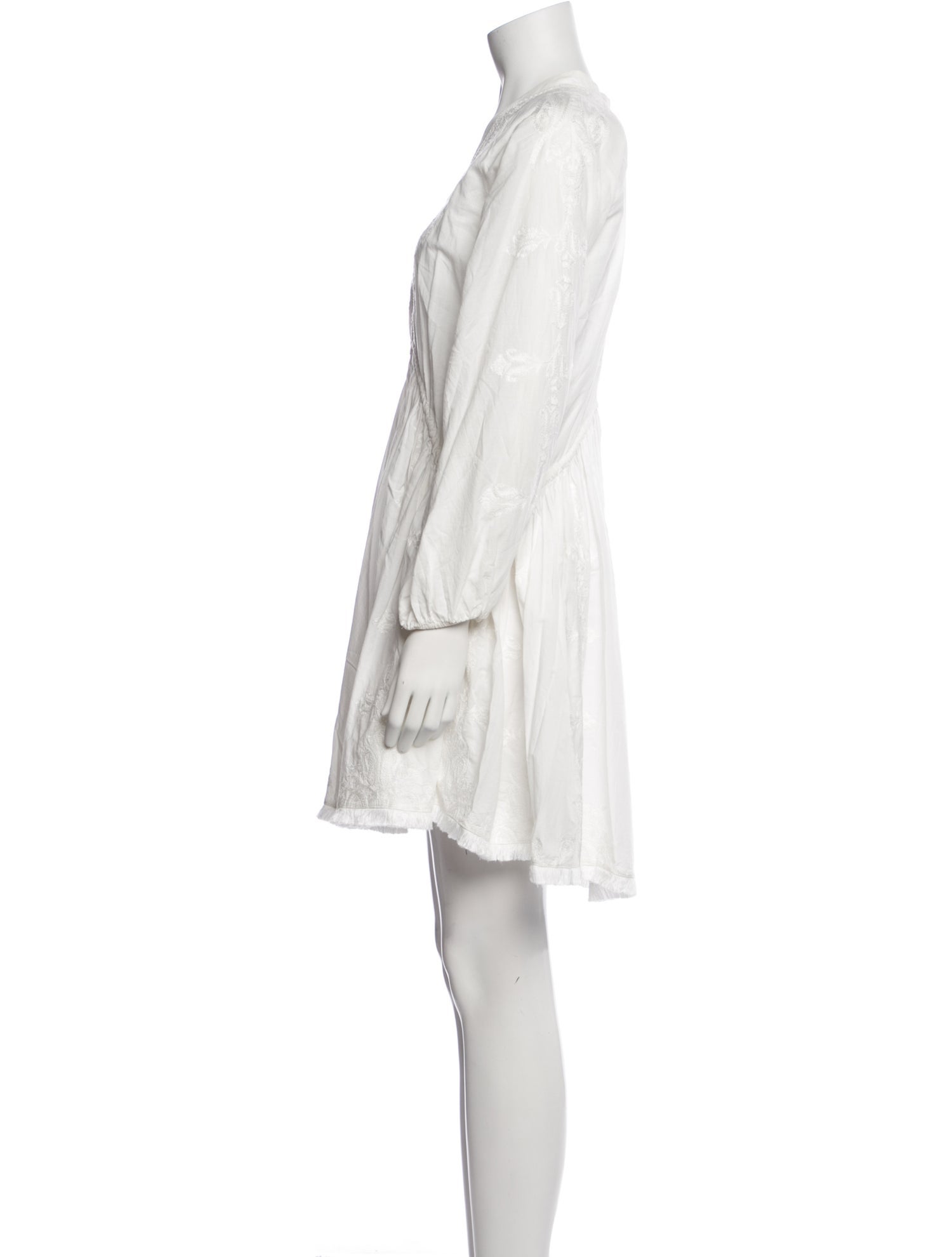 Zimmermann V-Neck Mini Dress