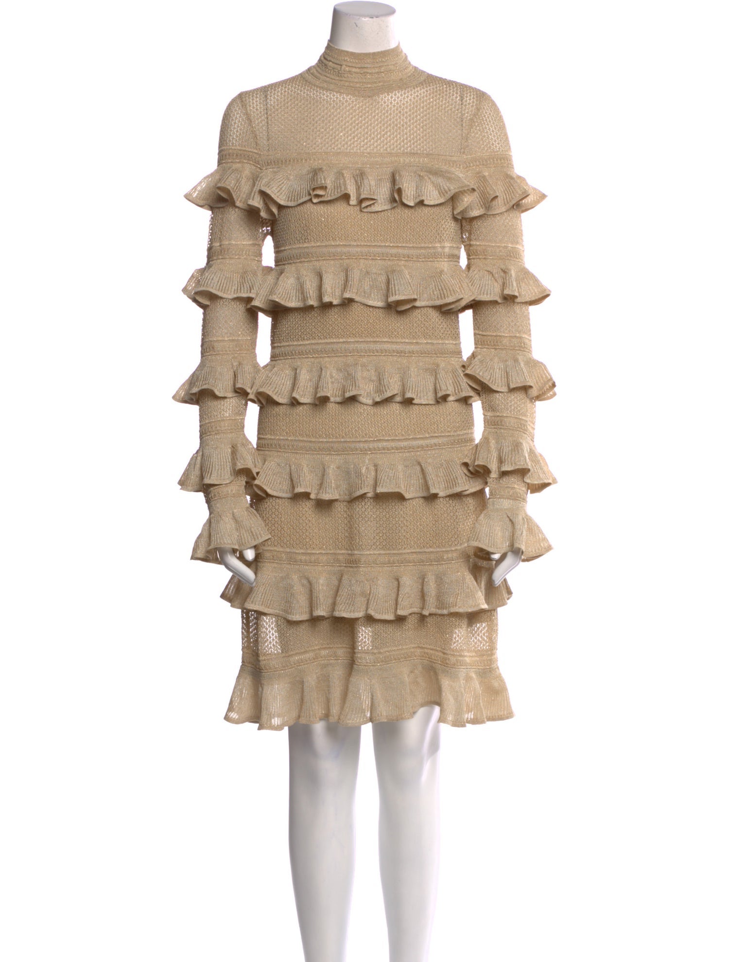 Zimmermann Turtleneck Mini Dress