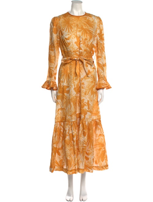 Zimmermann Linen Long Dress