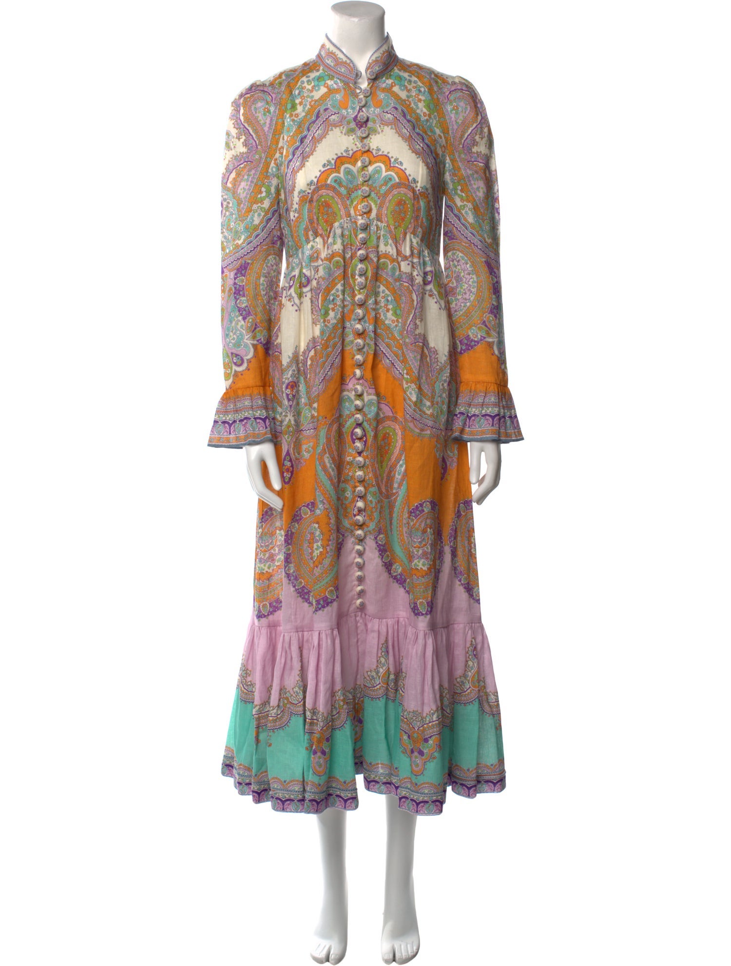 Zimmermann Linen Long Dress w/ Tags