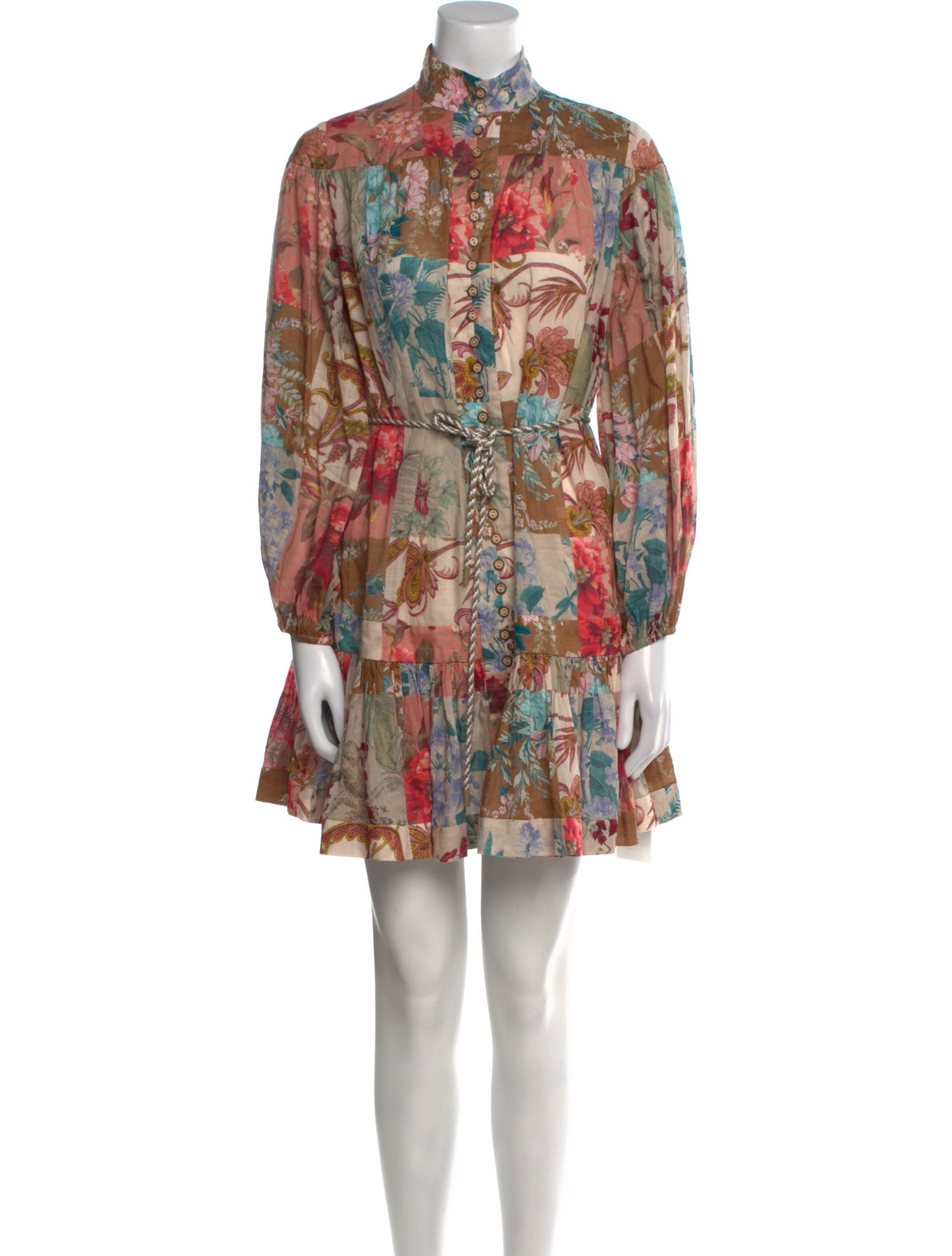 Zimmermann Printed Mini Dress