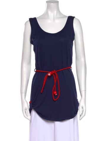 Zimmermann Tops Scoop Neck Sleeveless Top M