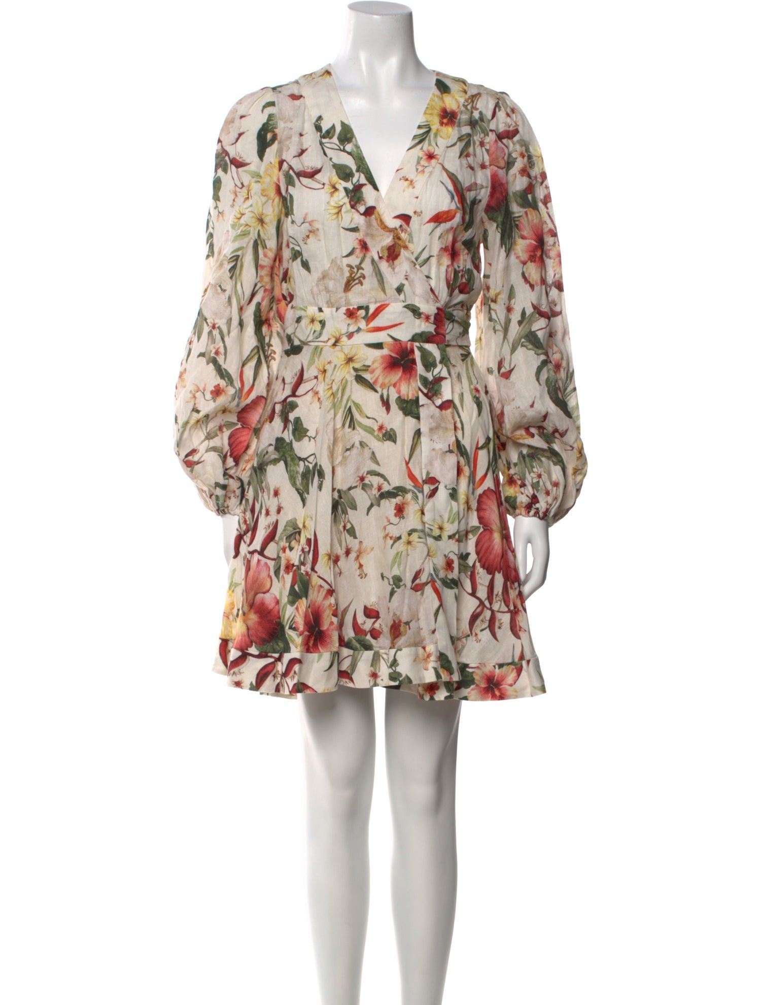 Zimmermann Linen Mini Dress