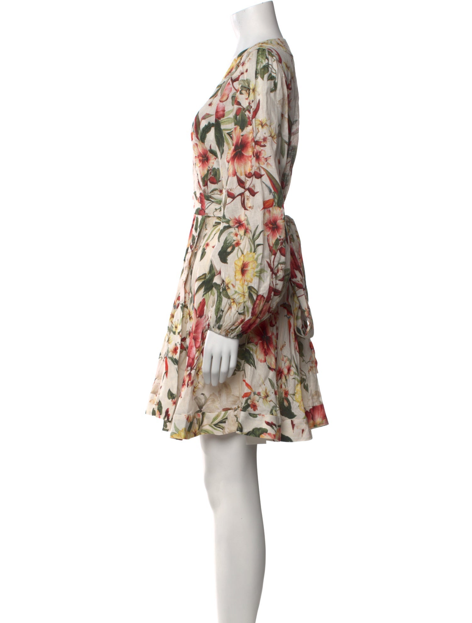 Zimmermann Linen Mini Dress