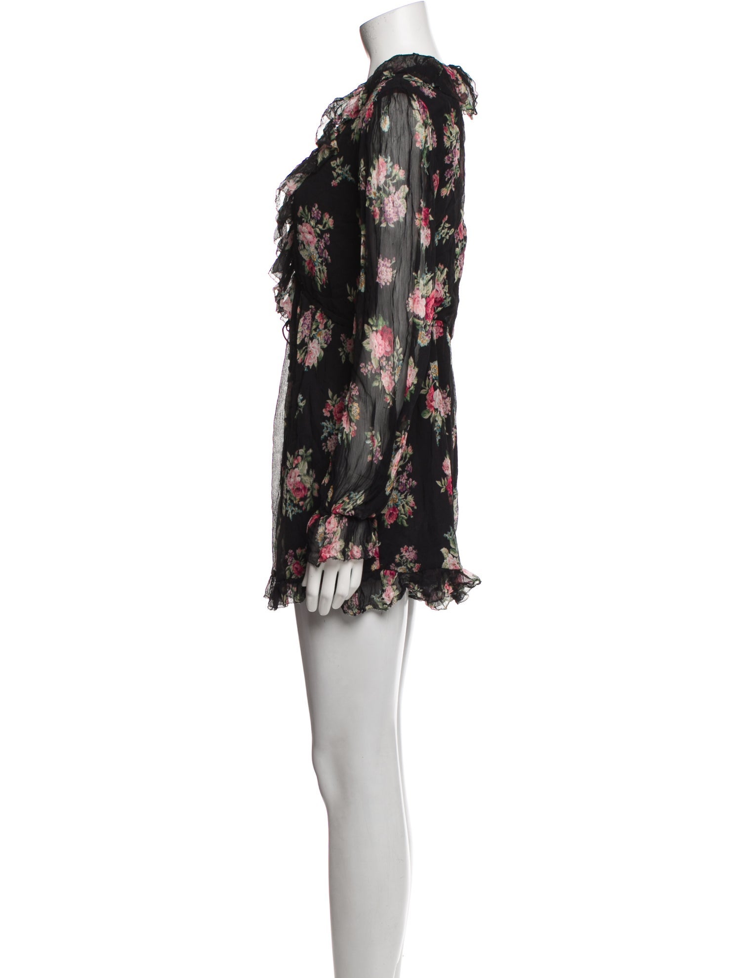 Zimmermann Silk Floral Print Romper