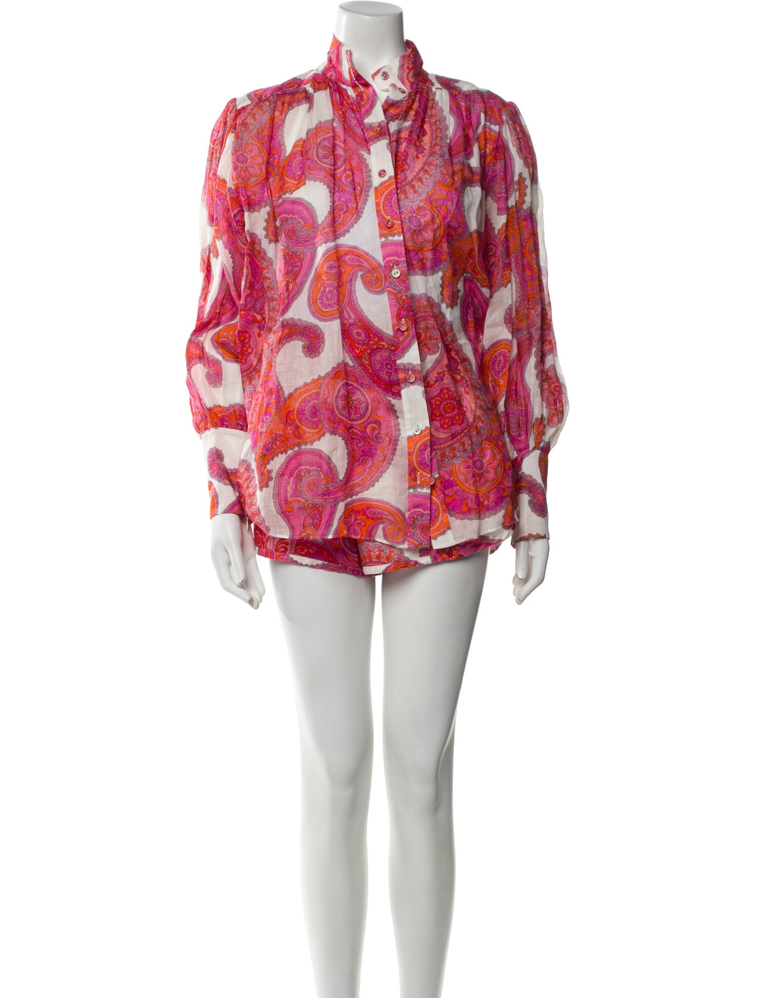 Zimmermann Printed Short Set