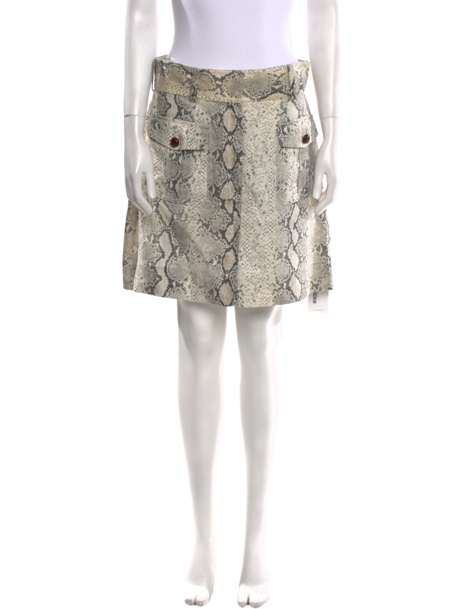 Zimmermann Linen Mini Skirt