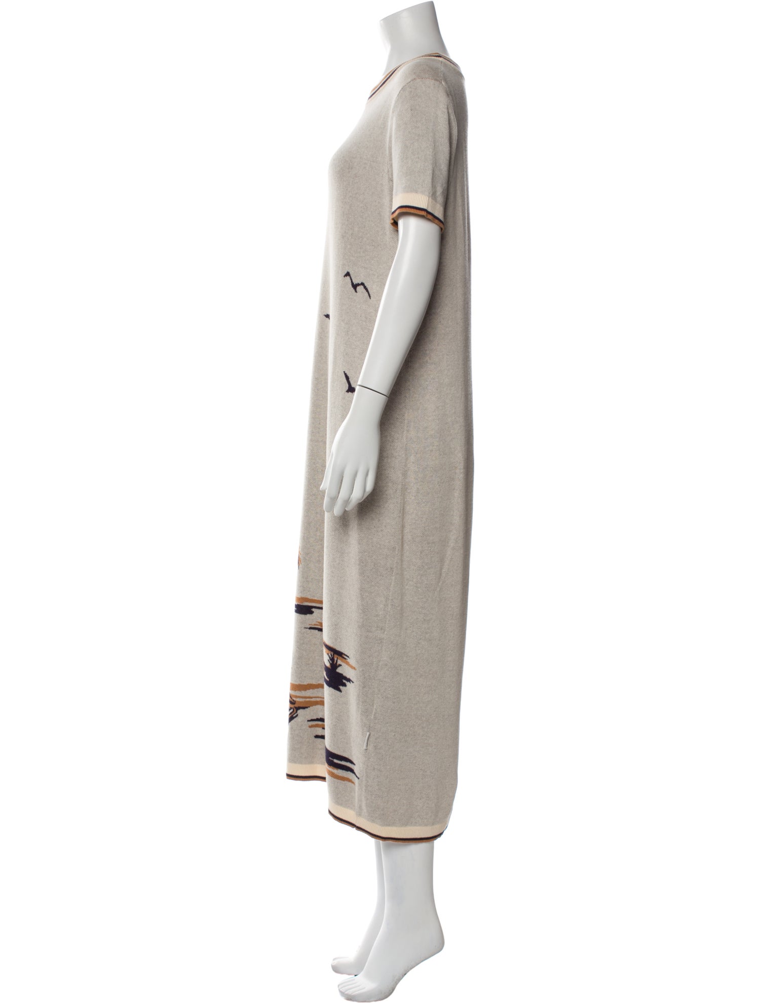 Zimmermann Graphic Print Long Dress