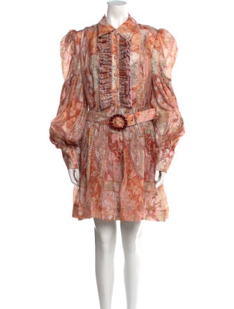 Zimmermann Linen Mini Dress