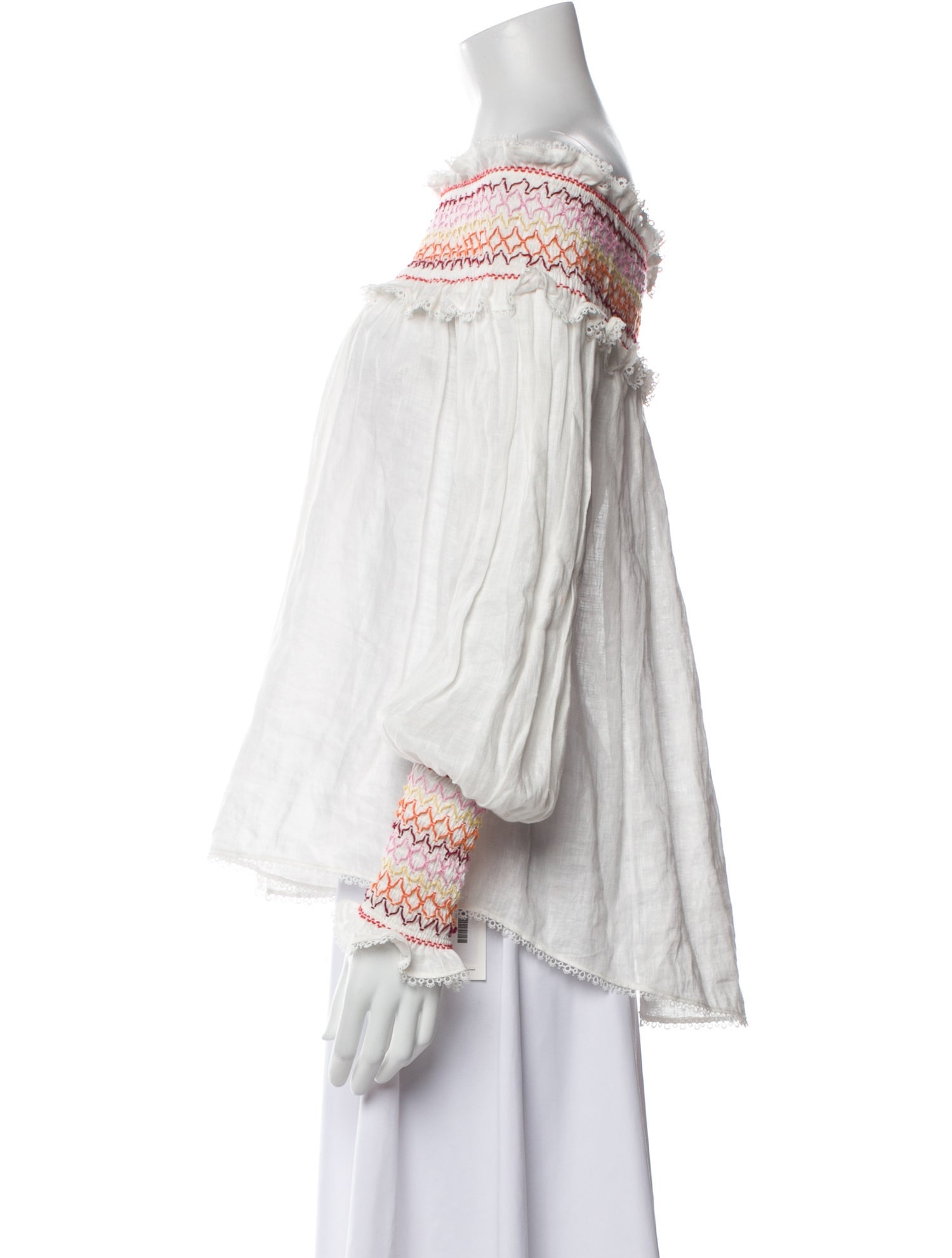 Zimmermann Linen Printed Blouse