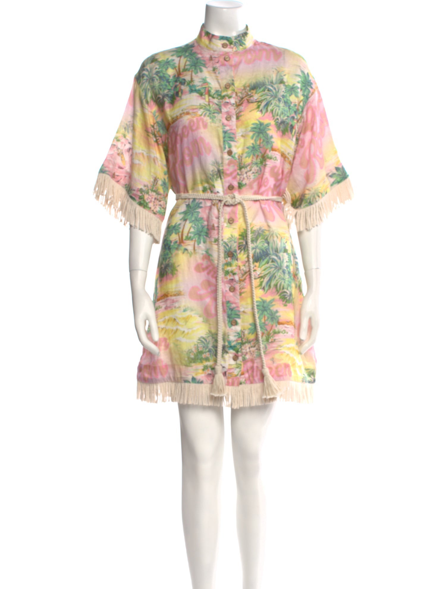 Zimmermann Linen Mini Dress