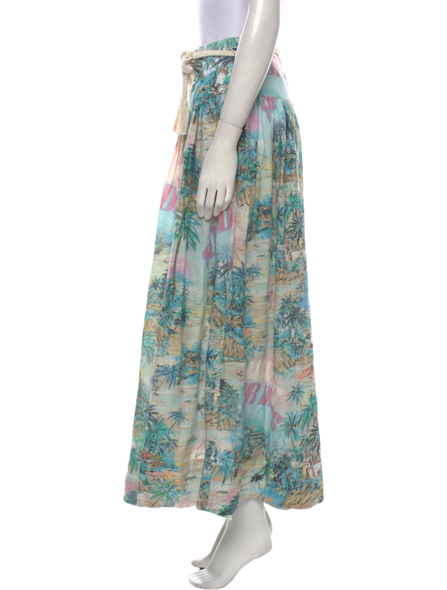 Zimmermann Linen Midi Length Skirt w/ Tags