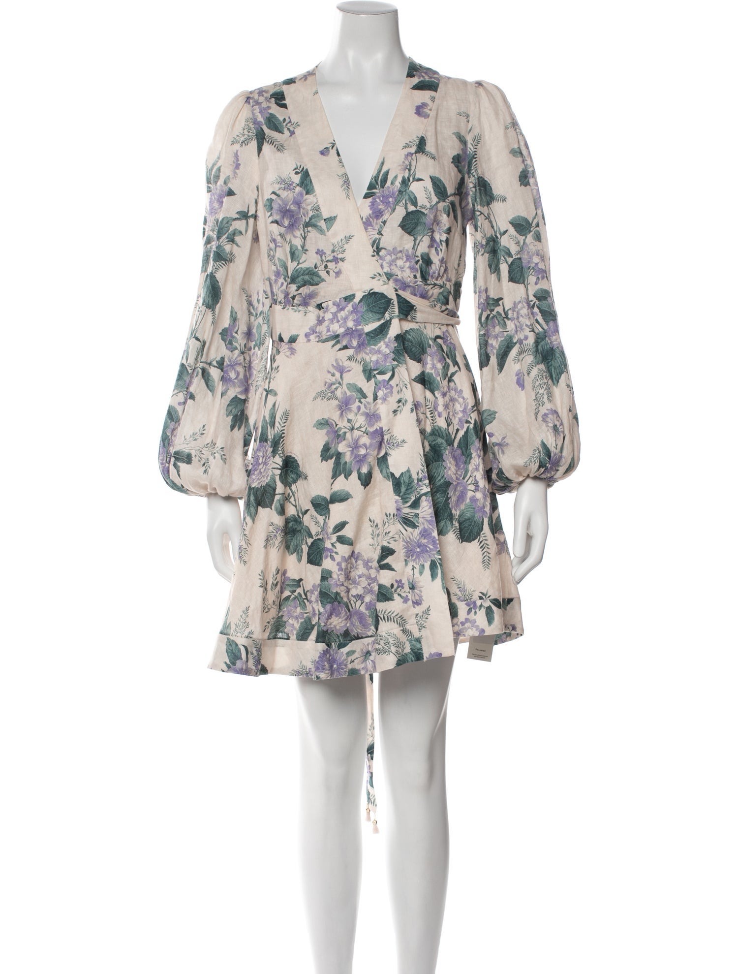 Zimmermann Linen Mini Dress