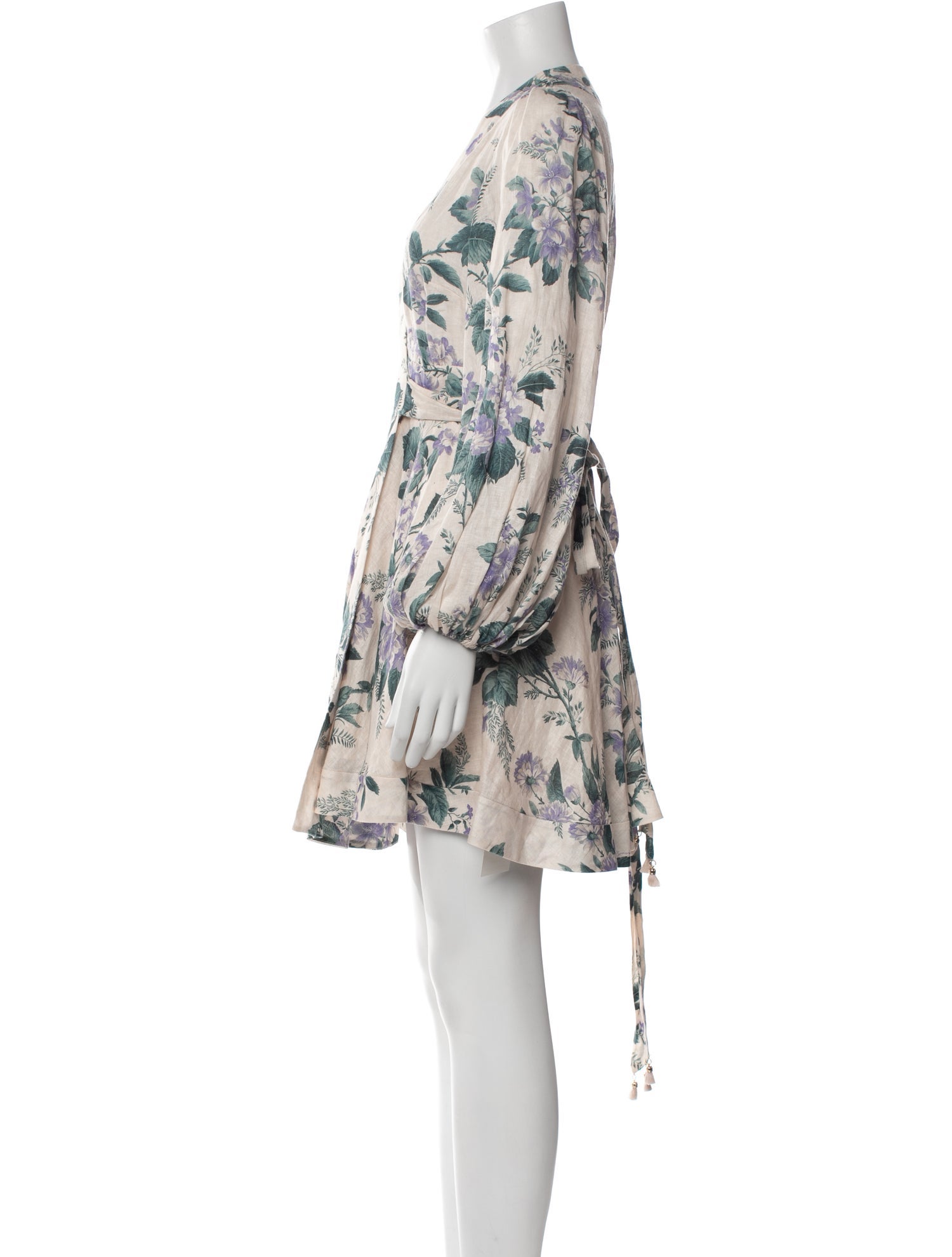 Zimmermann Linen Mini Dress