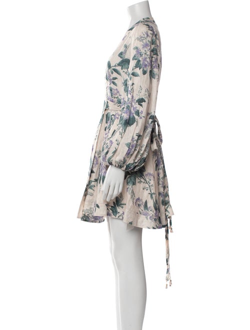Zimmermann Linen Mini Dress