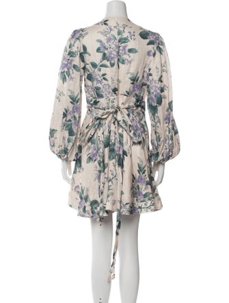 Zimmermann Linen Mini Dress