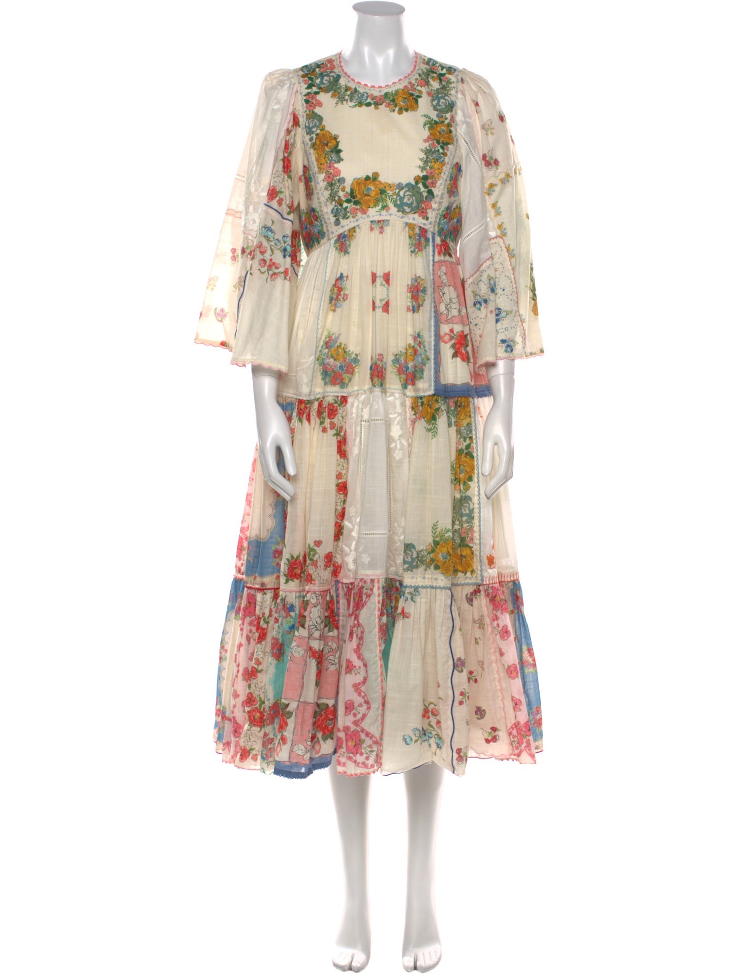 Zimmermann Floral Print Long Dress