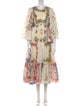 Zimmermann Floral Print Long Dress