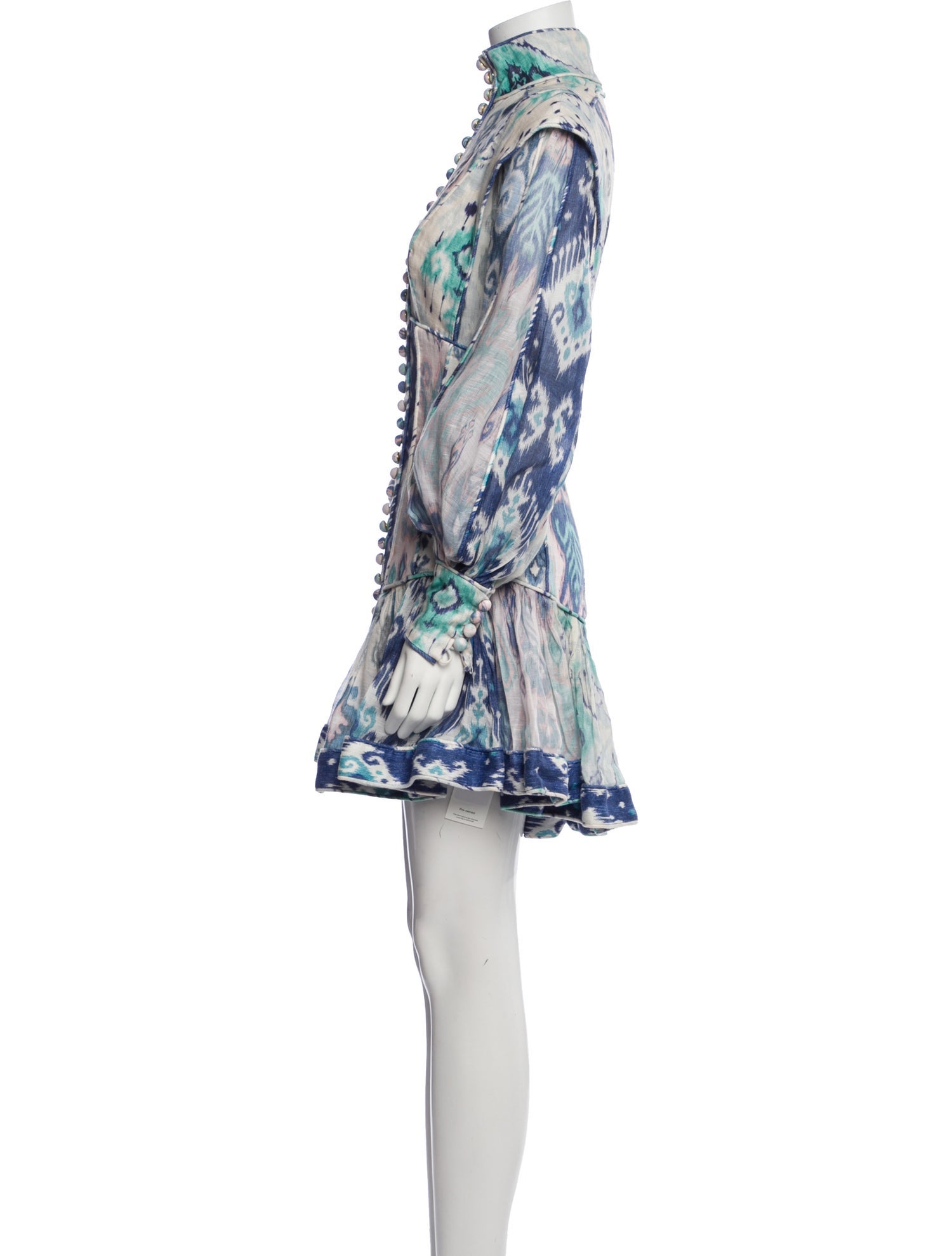 Zimmermann Linen Mini Dress