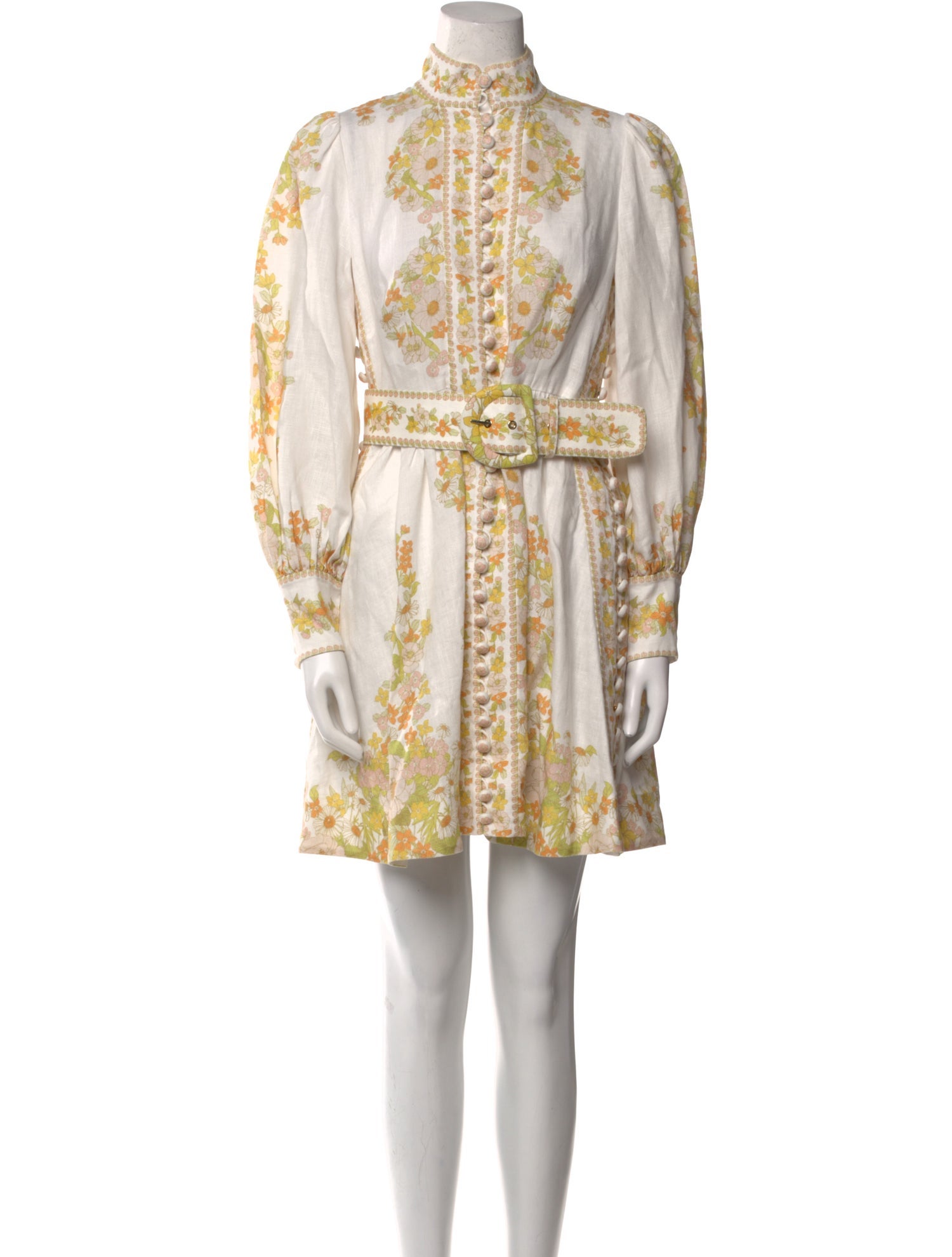 Zimmermann Linen Mini Dress