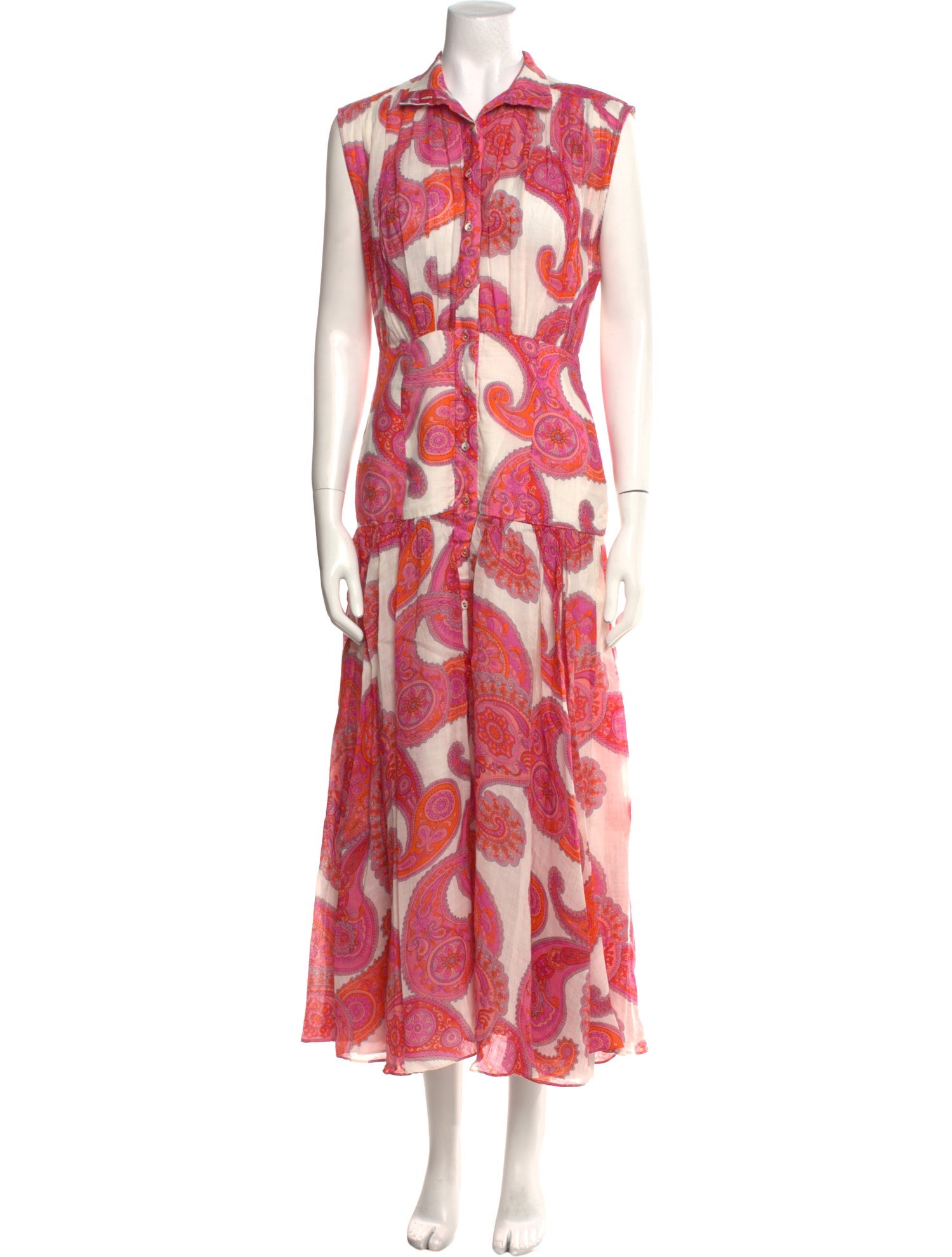 Zimmermann Paisley Print Long Dress