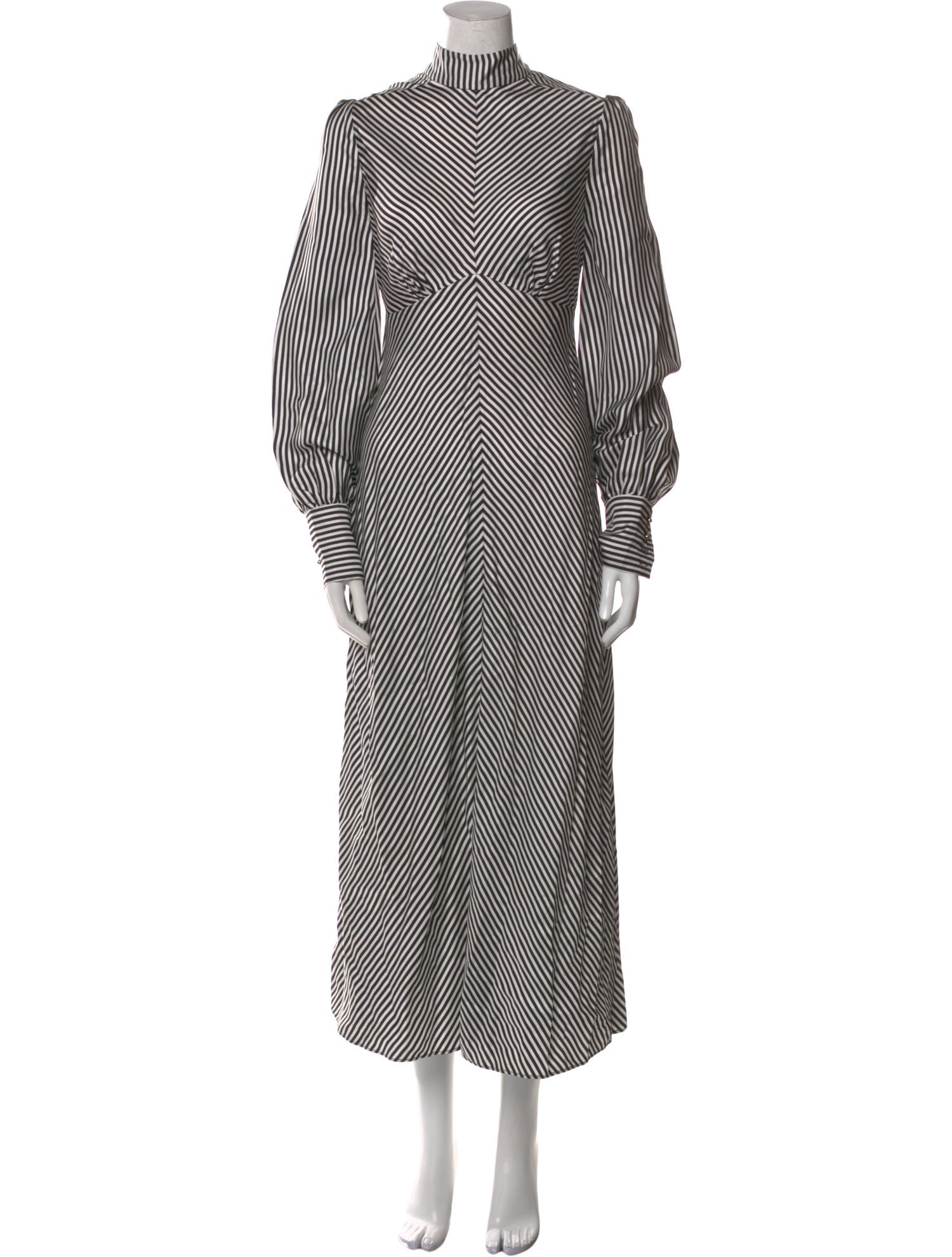 Zimmermann Striped Long Dress