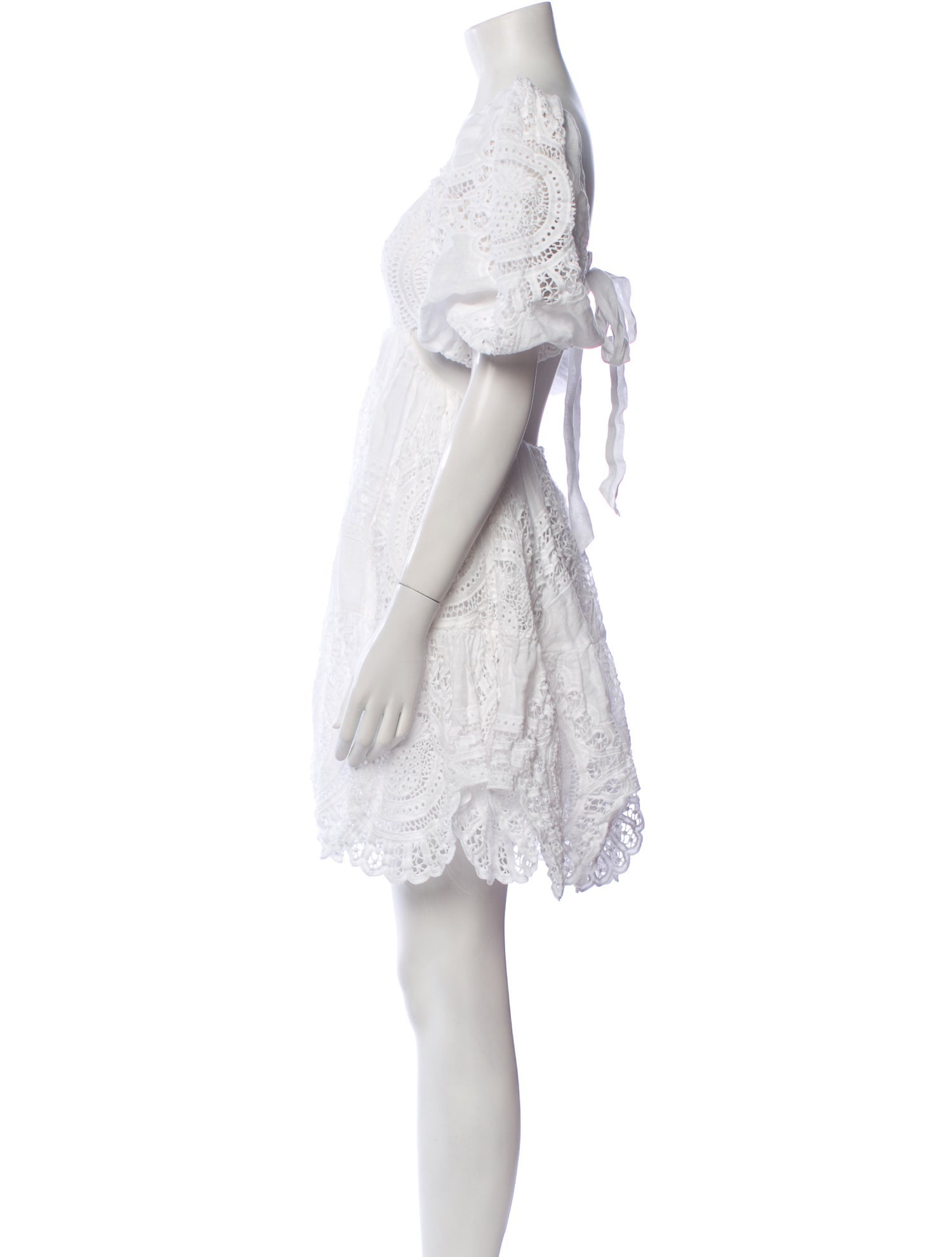 Zimmermann Crochet Mini Dress