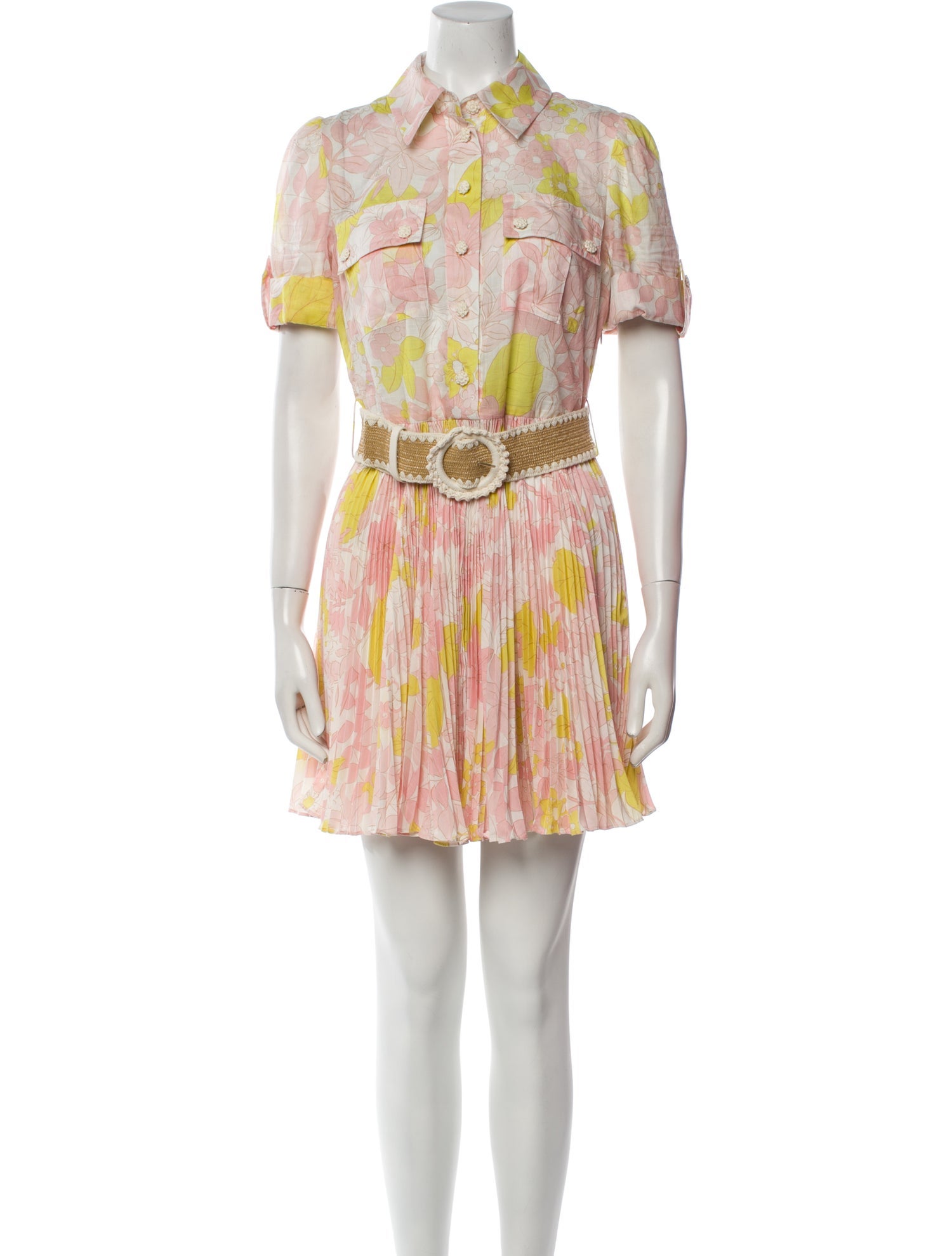 Zimmermann Printed Mini Dress