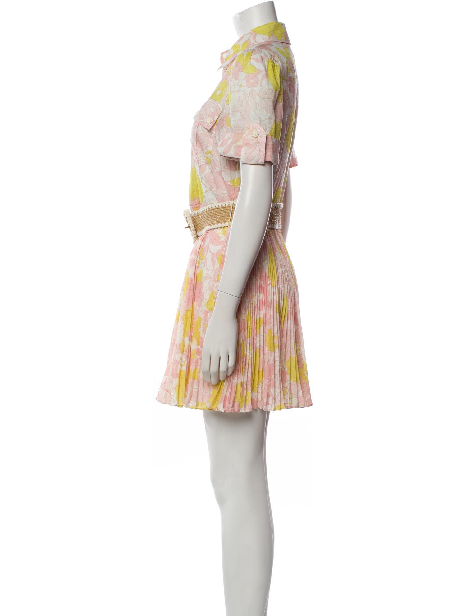 Zimmermann Printed Mini Dress