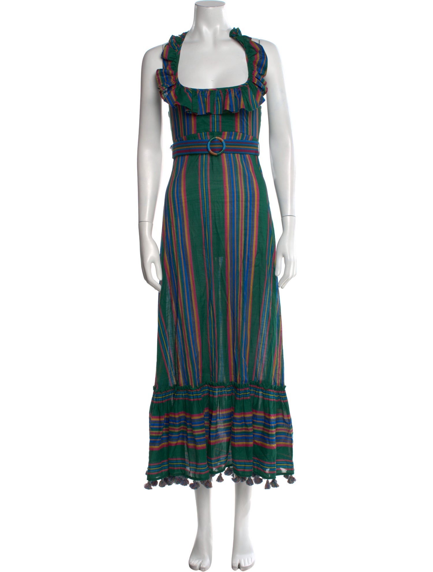 Zimmermann Striped Long Dress