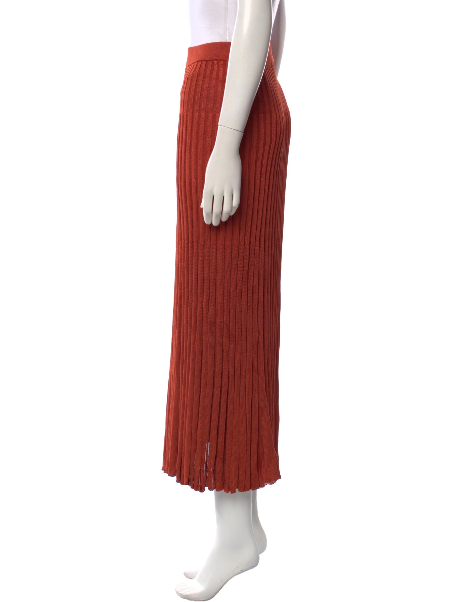 スカート Zimmermann SKIRT (1187SS243 REDFLD) Zimmermann - Kaleidoscope Red Swirl Floral Midi Skirt