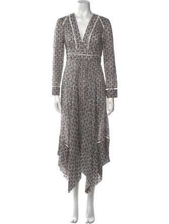 Zimmermann Floral Print Long Dress