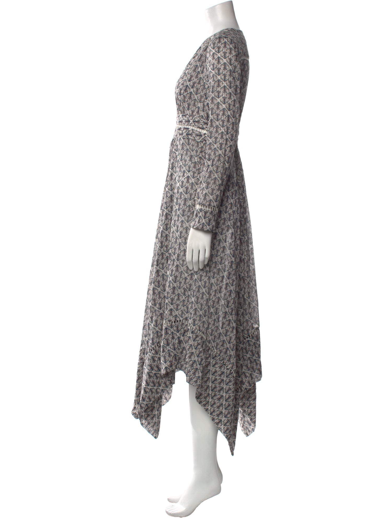 Zimmermann Floral Print Long Dress