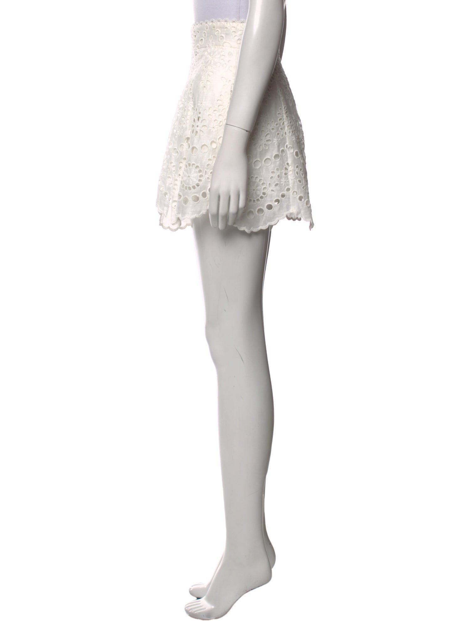 Zimmermann Linen Mini Shorts