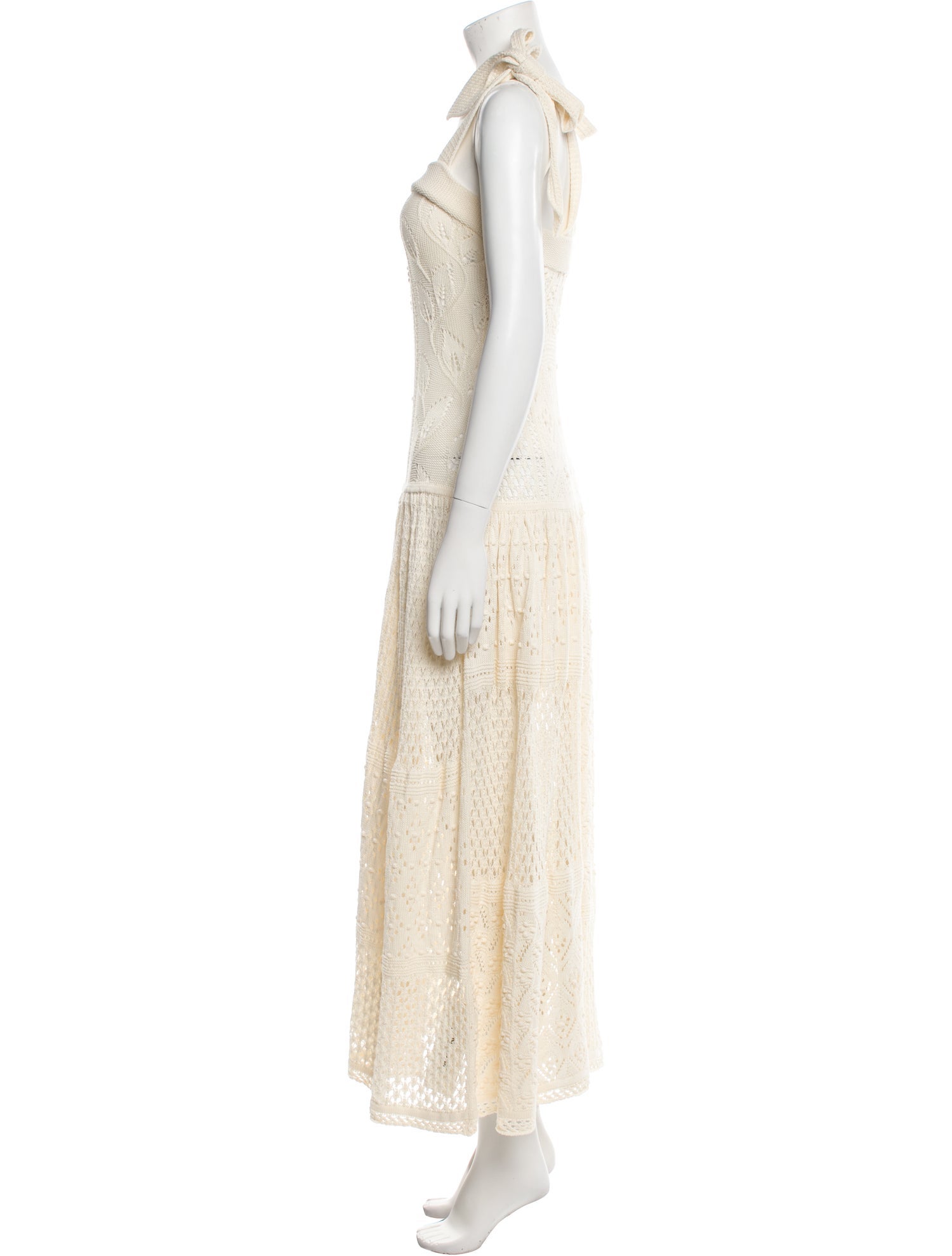 Zimmermann Lace Pattern Midi Length Dress