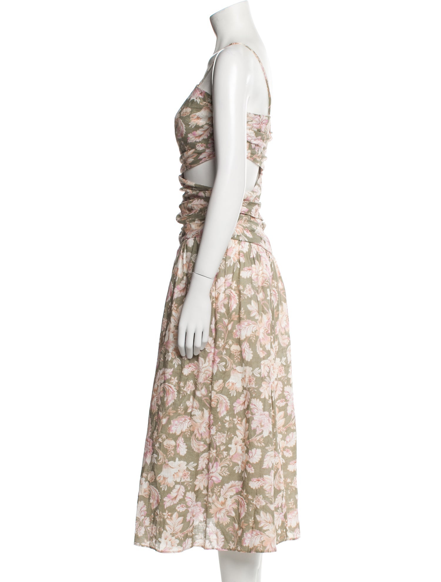 Zimmermann Linen Midi Length Dress