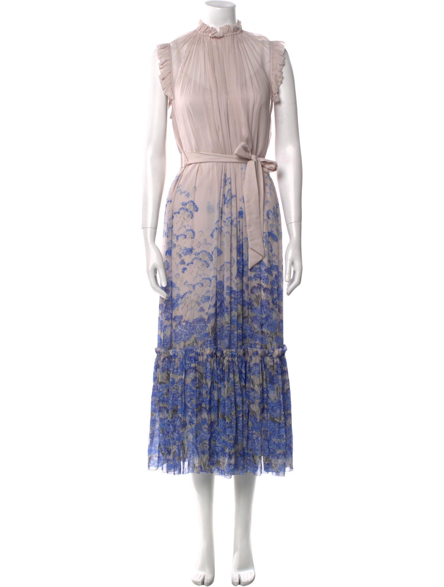 Zimmermann Floral Print Long Dress