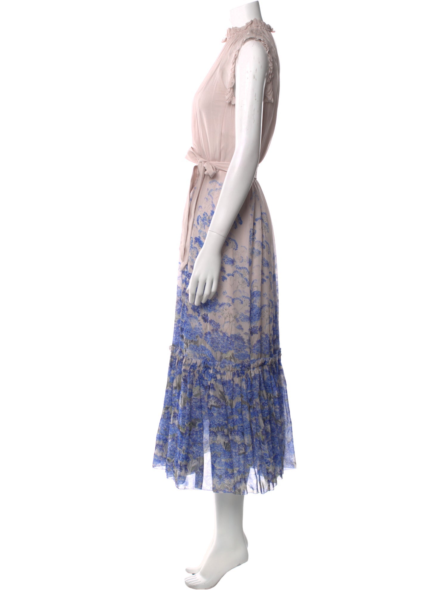 Zimmermann Floral Print Long Dress