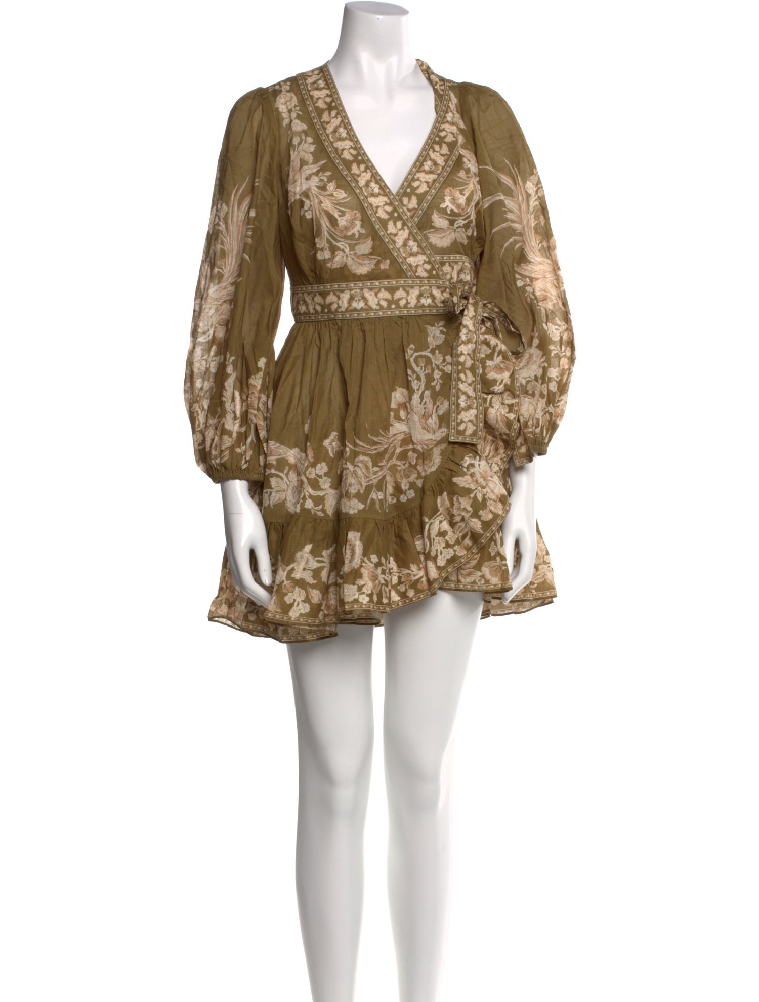 Zimmermann Printed Mini Dress